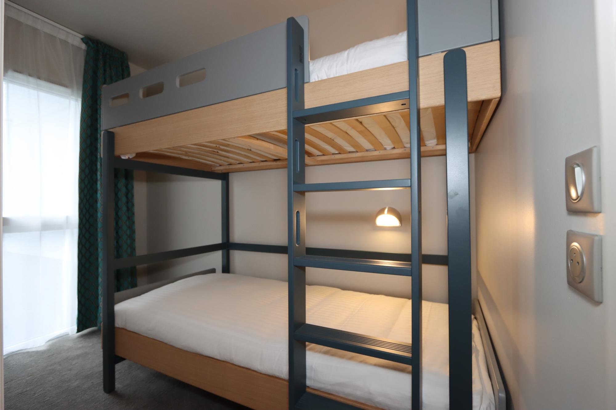 Hotel Eden Spa | Family room bunk beds